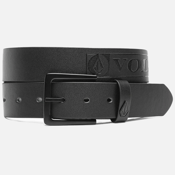 Volcom Stone Bar PU Belt - Black