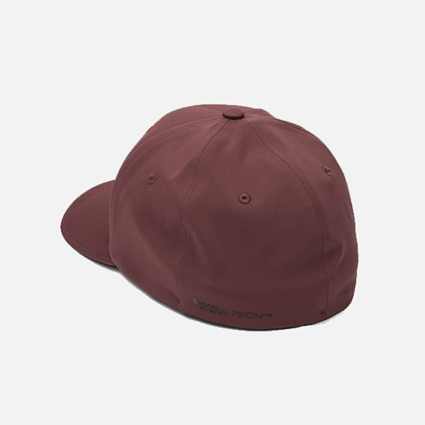 Volcom Stone Tech Flexfit Delta Cap - Merlot