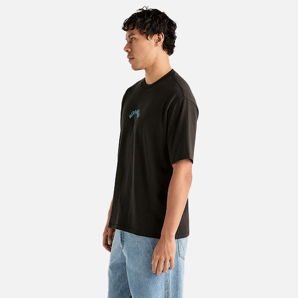 Wrangler Fossil Shell Slacker Tee - Worn Black