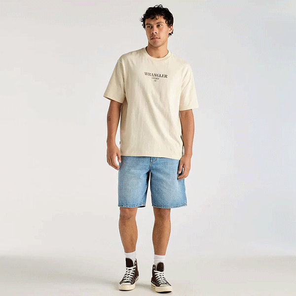 Wrangler Steezy Short - Acoustic Blue