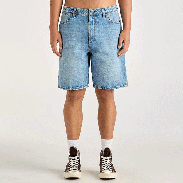 Wrangler Steezy Short - Acoustic Blue