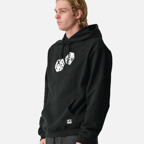 XLarge XL Dice Hood - Pigment Black