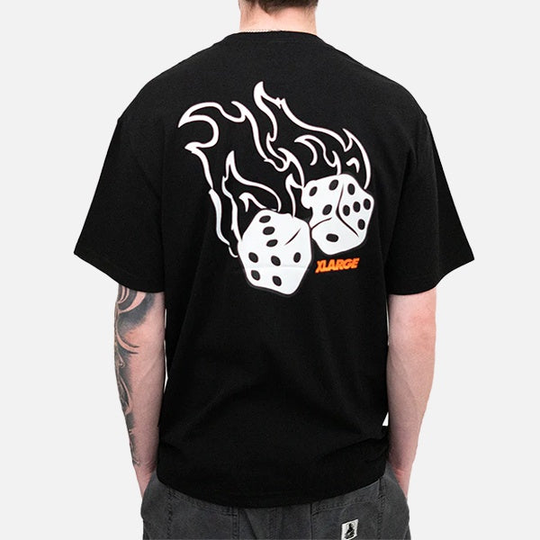 XLARGE Fire Dice SS Tee - Black