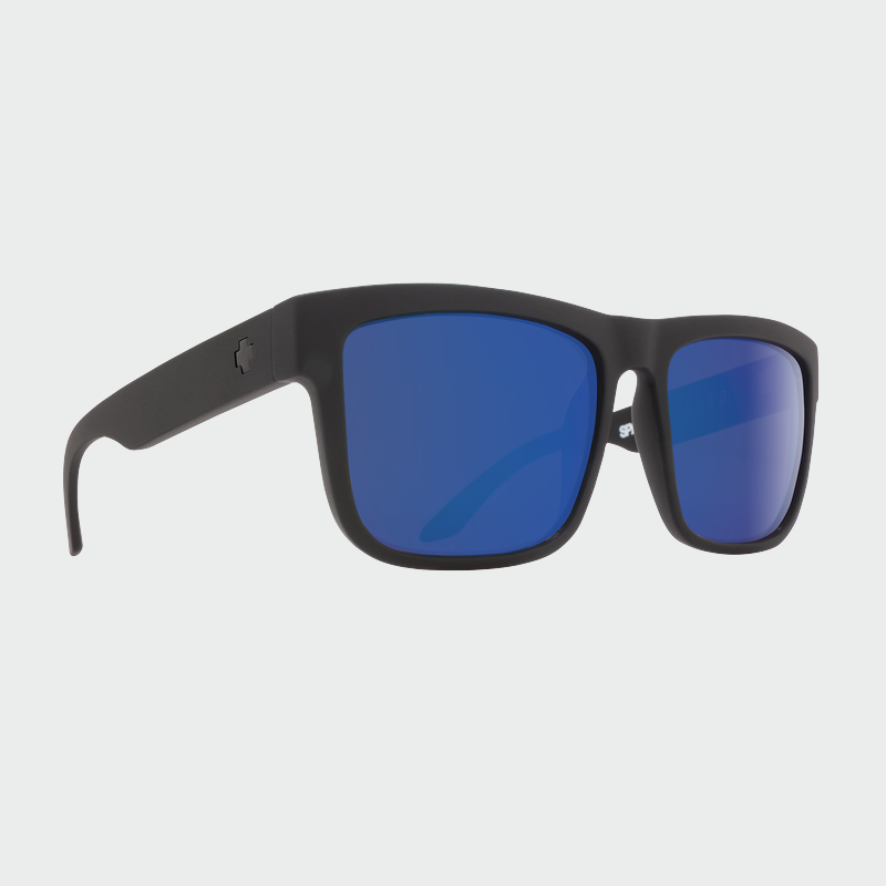 Spy Optic DISCORD Sunglasses - Soft Matte Black / HAPPY BOOST POLAR Black  Mirror | eBay