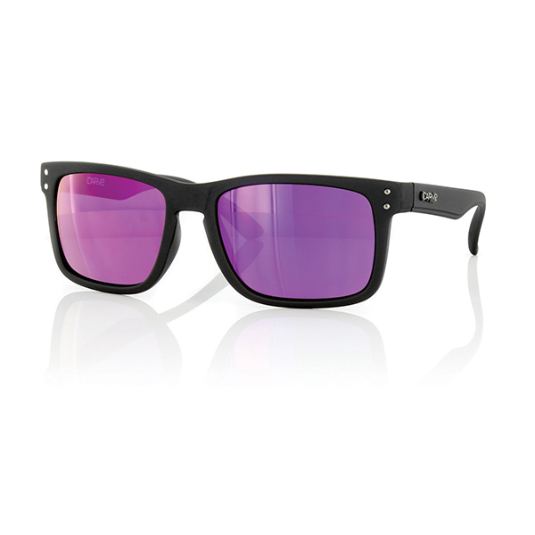 Carve Sunglasses Goblin - Matte Black Purp Revo