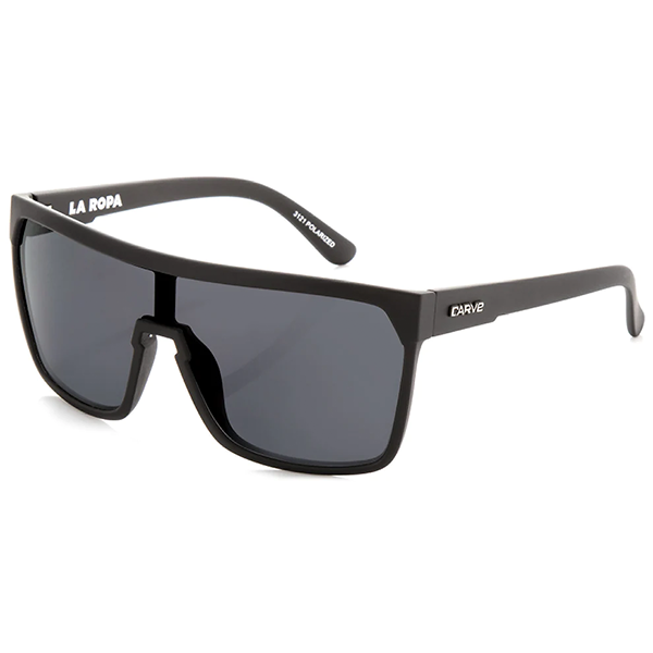 Carve Sunglasses Onyx - Matte Black Polar