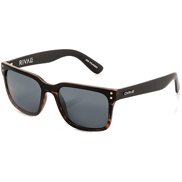 Carve Sunglasses Rivals - Matte Tort Polarised