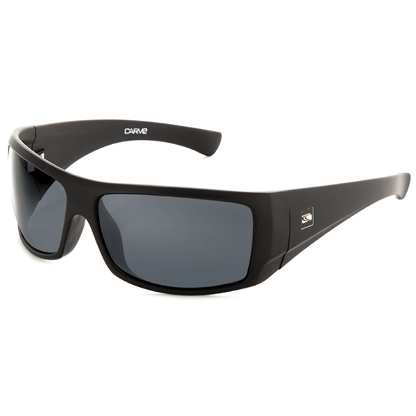 Carve Sunglasses Wolf Pak - Matte Black Polarised