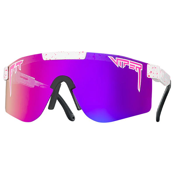 Pit Viper The LA Brights Polarized Double Wide - Pink Revo Mirror