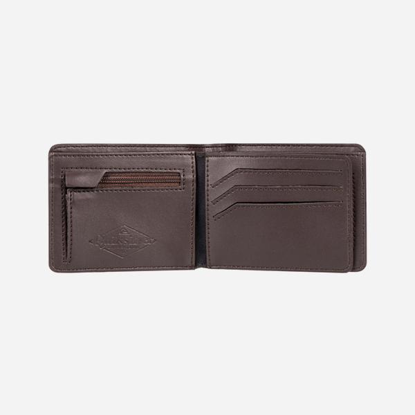 Quiksilver Mack IX Wallet - Chocolate Brown