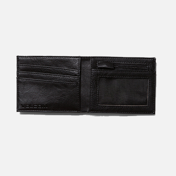 Volcom Slim Stone Wallet - Black