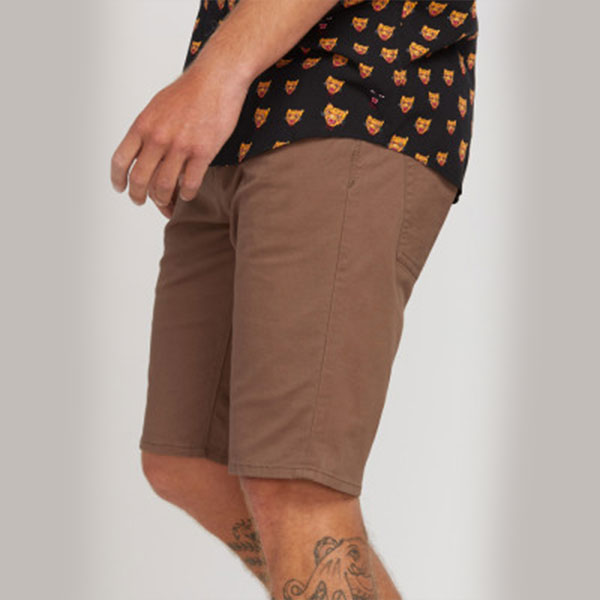 Volcom Solver Lite 5 Pocket Shorts - Mushroom