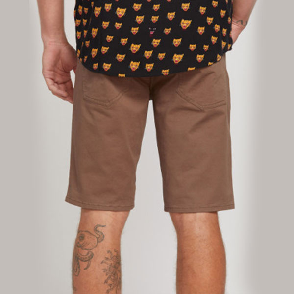 Volcom Solver Lite 5 Pocket Shorts - Mushroom