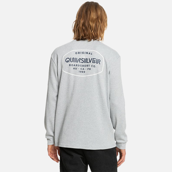 Quiksilver Loose Hands LS Tee - Athletic Heather