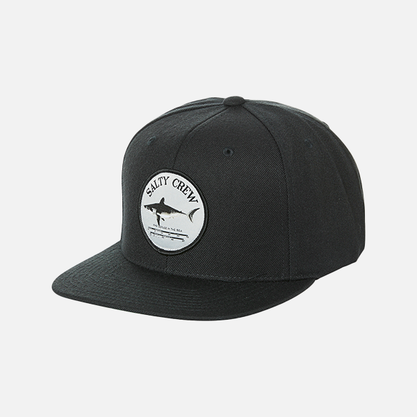 Salty Crew Bruce 6 Panel Snapback - Black