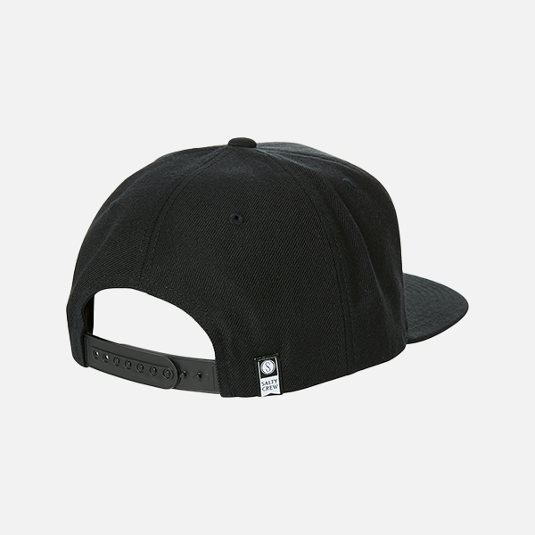 Salty Crew Bruce 6 Panel Snapback - Black