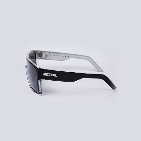 Unit Command Sunglasses Polarised - Black Silver